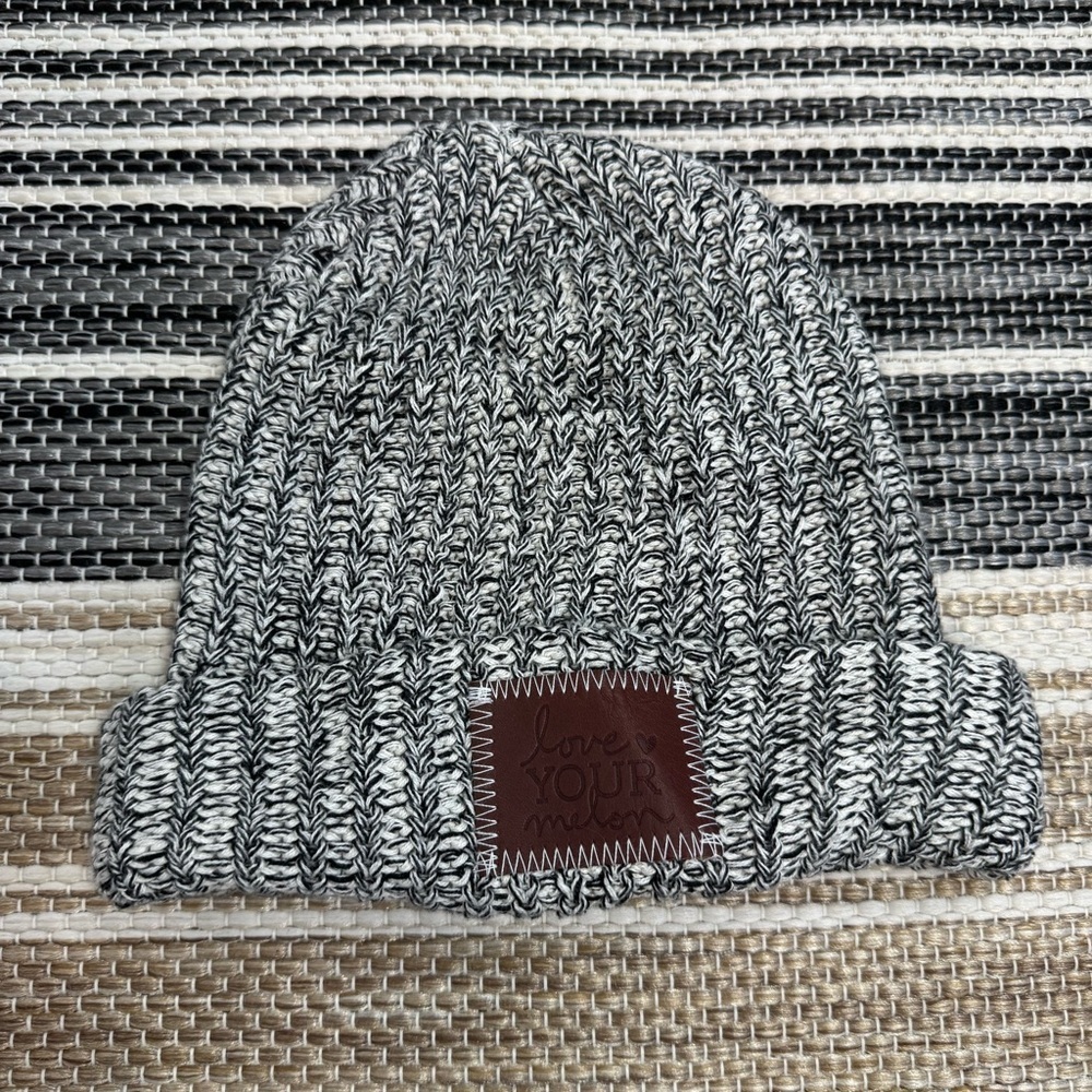 Love Your Melon Knit Beanie Hat